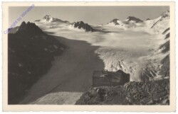 Obergurgl, Ramolhaus mit dem großen Gurgler-Gletscher