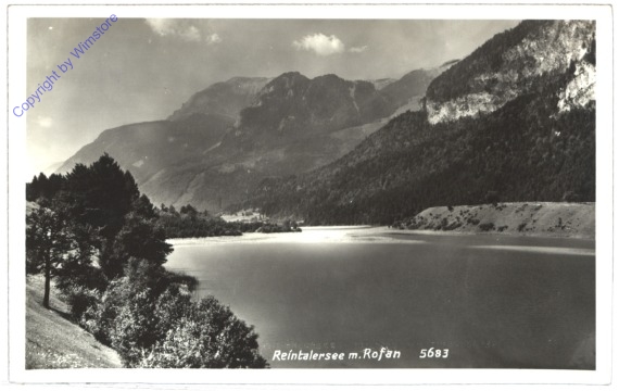 Kramsach, Reintalersee m. Rofan