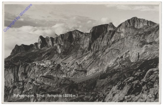 Maurach, Rofangruppe: Rotspitze