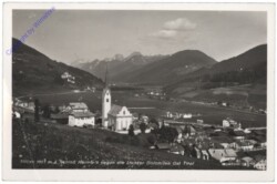 Sillian, u. Schloß Heimfels gegen die Lienzer Dolomiten