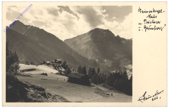 Mayrhofen, Steinerkogelhaus u. Grünberg