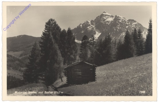 Stubaier Alpen, Motiv im Stubai mit Serles