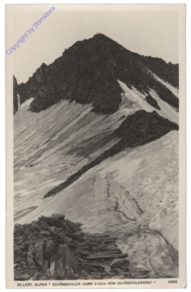 Zillertaler Alpen, Schönbichler Horn vom Schönbichlergrat