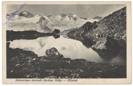 Kitzbühel, Schwarzsee oberhalb Berliner Hütte