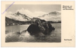 Kitzbühel, Schwarzsee mit Berliner Spitze und Thurnerkamp