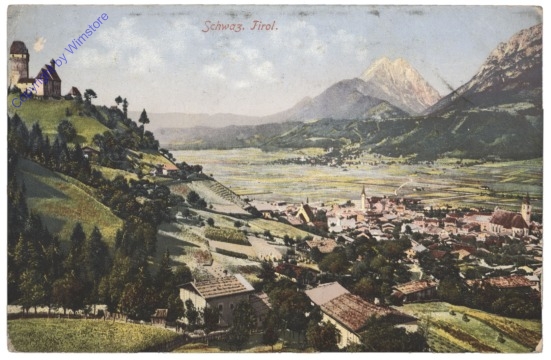 Schwaz, Ortsansicht