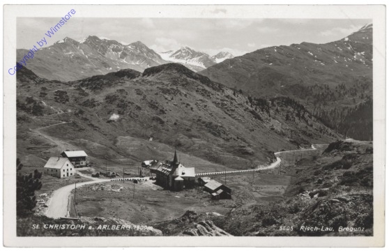 St. Christoph am Arlberg, Ortsansicht