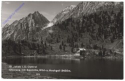 St. Jakob im Defereggental, Obersee mit Seehütte, Wild- u. Hochgall