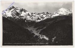 St. Jakob im Defereggental, Bruggeralm mit Weissen und Langschneidspitze