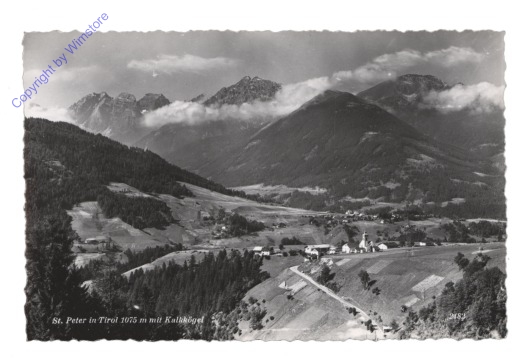Tirolo, St. Peter mit Kalkkögel