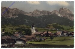 Tannheim, mit Rot Flüh und Gimpel