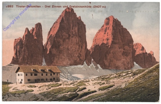 Sesto (Sexten), Drei Zinnen und Dreizinnenhütte