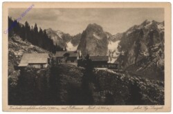 Ebbs bei Kufstein, Vorderkaiserfeldenhütte mit Ellmauer Halt