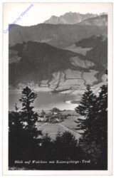 Walchsee, mit Kaisergebirge