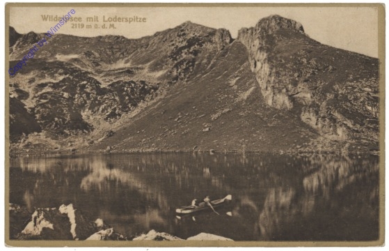 Fieberbrunn, Wildalpsee mti Loderspitze