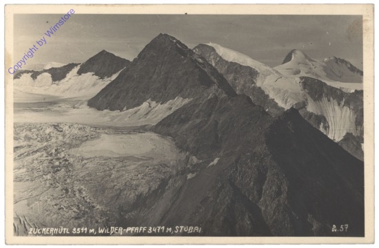 Stubaier Alpen, Zuckerhütl, Wilder Pfaff