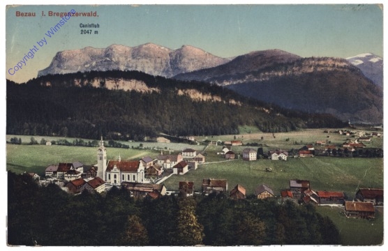 ak118864 Bezau, Ortsansicht
