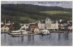 Bregenz, Hafen mit Postamt