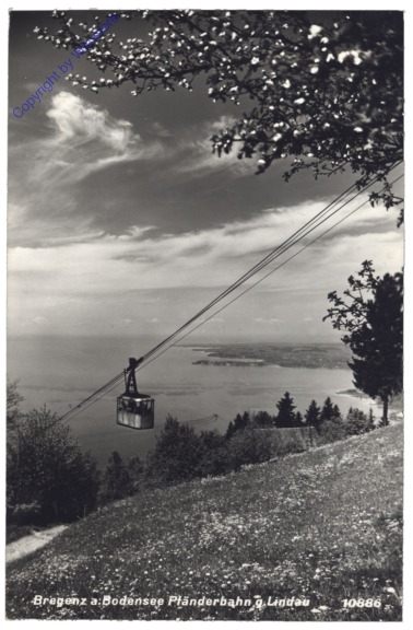 Bregenz, Pfänderbahn g. Lindau
