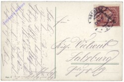 Bregenz, Hafen mit K.K. Post