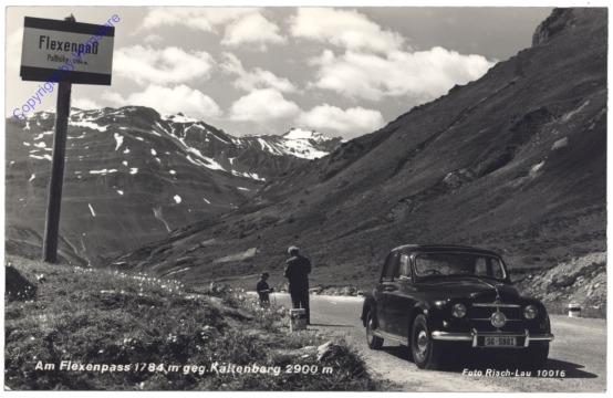 Stuben am Arlberg, Am Flexenpass geg. Kaltenberg