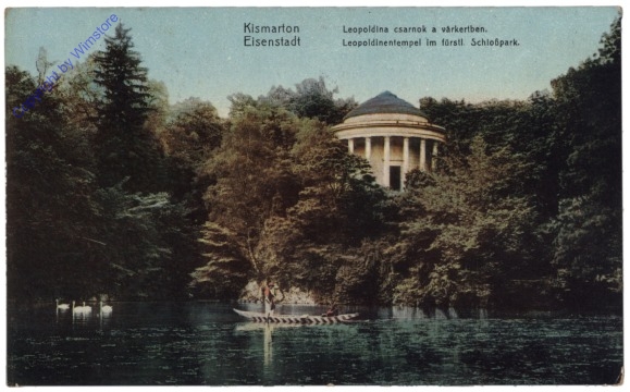 Eisenstadt, Leopoldinentempel im fürstl. Schloßpark