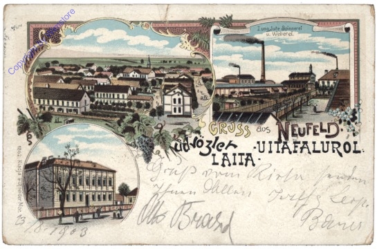 Neufeld an der Leitha, Gruss aus