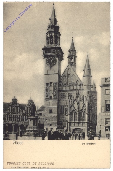 ak119136 Aalst, Alost, Le Beffroi