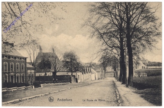 ak119138 Anderlues, La Route de Mons