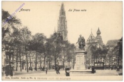 Antwerpen, Anvers, La Place verte