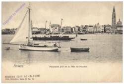 Antwerpen, Anvers, Panorama prls de la Tete de Flandre