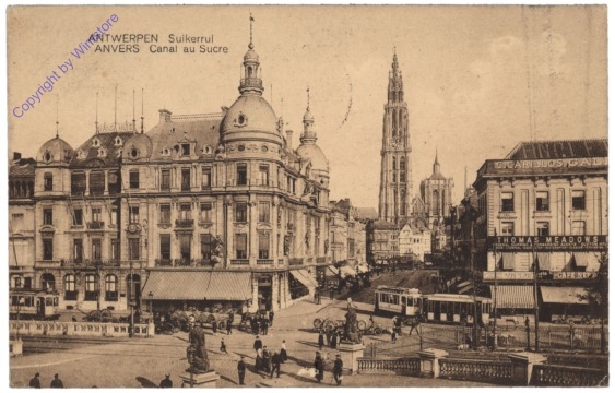 Antwerpen, Anvers, Canal au Sucre
