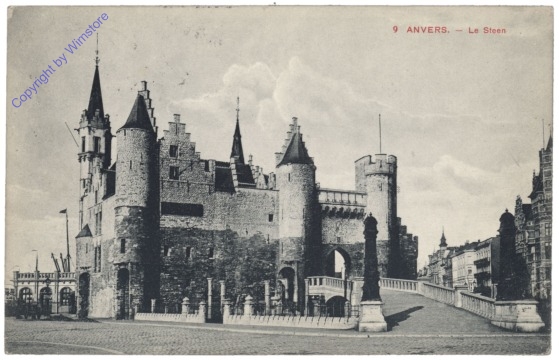 Antwerpen, Anvers, Le Steen