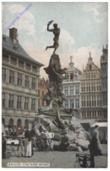 Antwerpen, Anvers, Fontaine Brabo