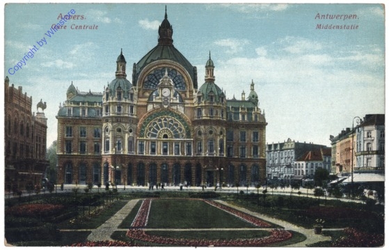 ak119159 Antwerpen, Anvers, Gare Centrale