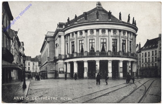 Antwerpen, Anvers, Le Theatre Royal