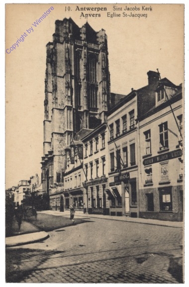 ak119169 Antwerpen, Anvers, Eglise St-Jacques