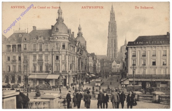 ak119172 Antwerpen, Anvers, Le Canal au Sucre
