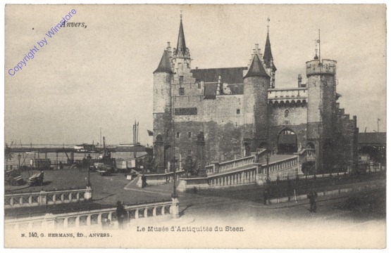 ak119187 Antwerpen, Anvers, Le Musée d'Antiquités du Steen