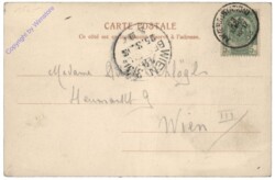 Antwerpen, Anvers, La nouvelle Rue Leys batiments de la ville