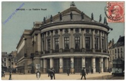 Antwerpen, Anvers, Le Théatre Royal