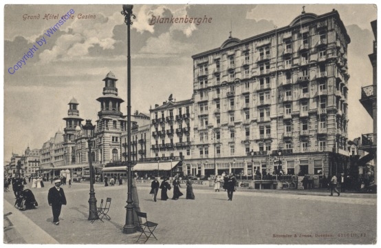 ak119226 Blankenberghe, Grand Hotel et le Casino