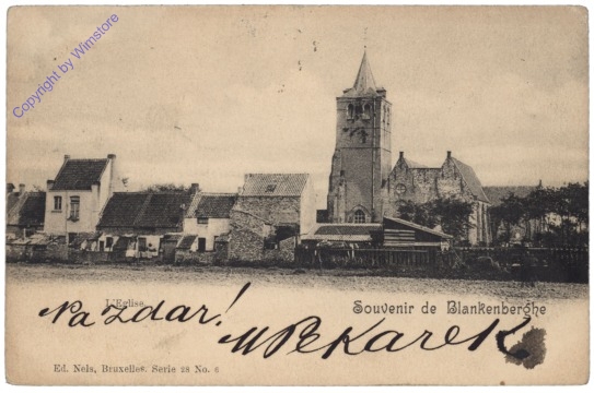 ak119227 Blankenberghe, L'Eglise