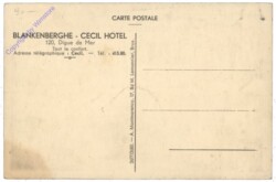 Blankenberghe, Cecil Hotel