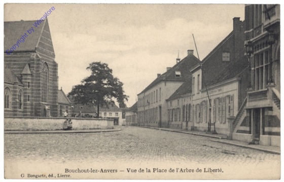 ak119233 Bouchout-lez-Anvers, Vue de la Place de l'Arbre de Liberté