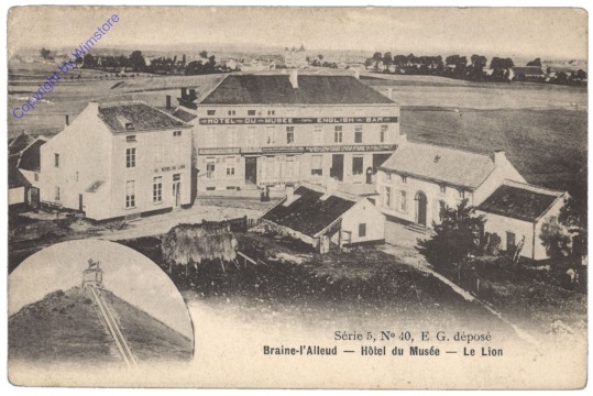 ak119237 Braine-l'Alleud, Hotel du  Musée, Le Lion