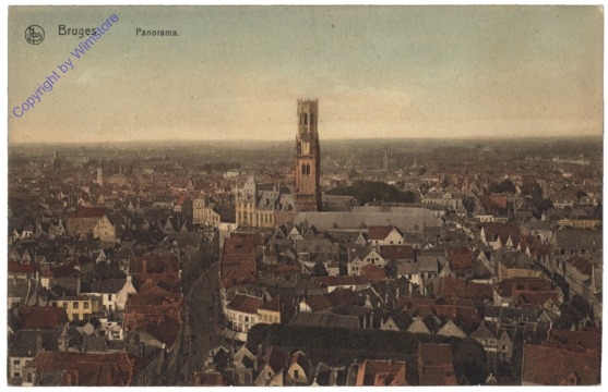 ak119240 Brügge, Bruges, Panorama
