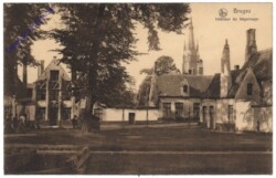 Brügge, Bruges, Intérieur de Béguinage
