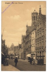 Brügge, Bruges, Rue de Pierres