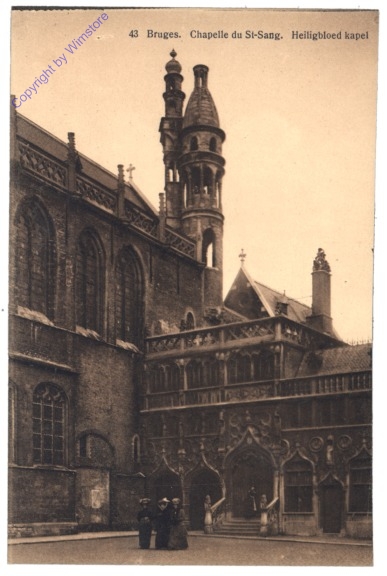 ak119263 Brügge, Bruges, Chapelle du St. Sang Entrée
